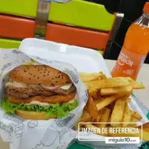 Combo Hamburguesa Mixta