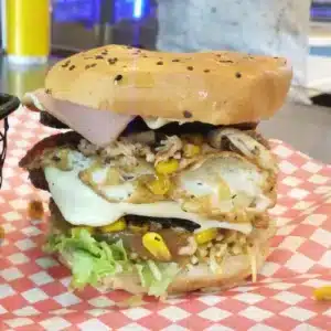 Hamburguesa de la Casa