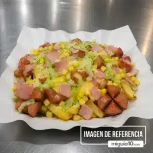 Salchipapas Especial