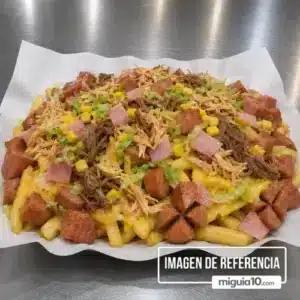 Salchipapas de la Casa