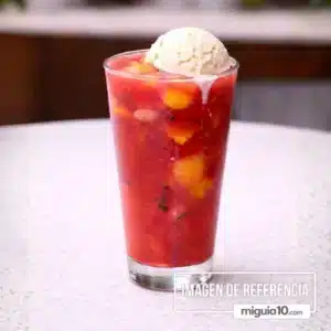 Salpicón con Helado