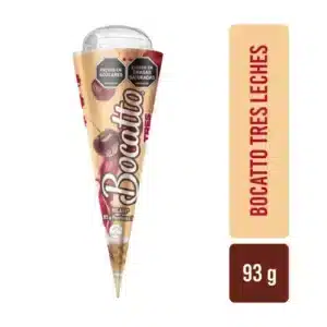 Cono Crem Helado Bocatto Tres Leches